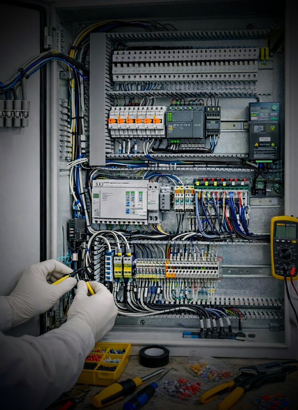 Box build production line